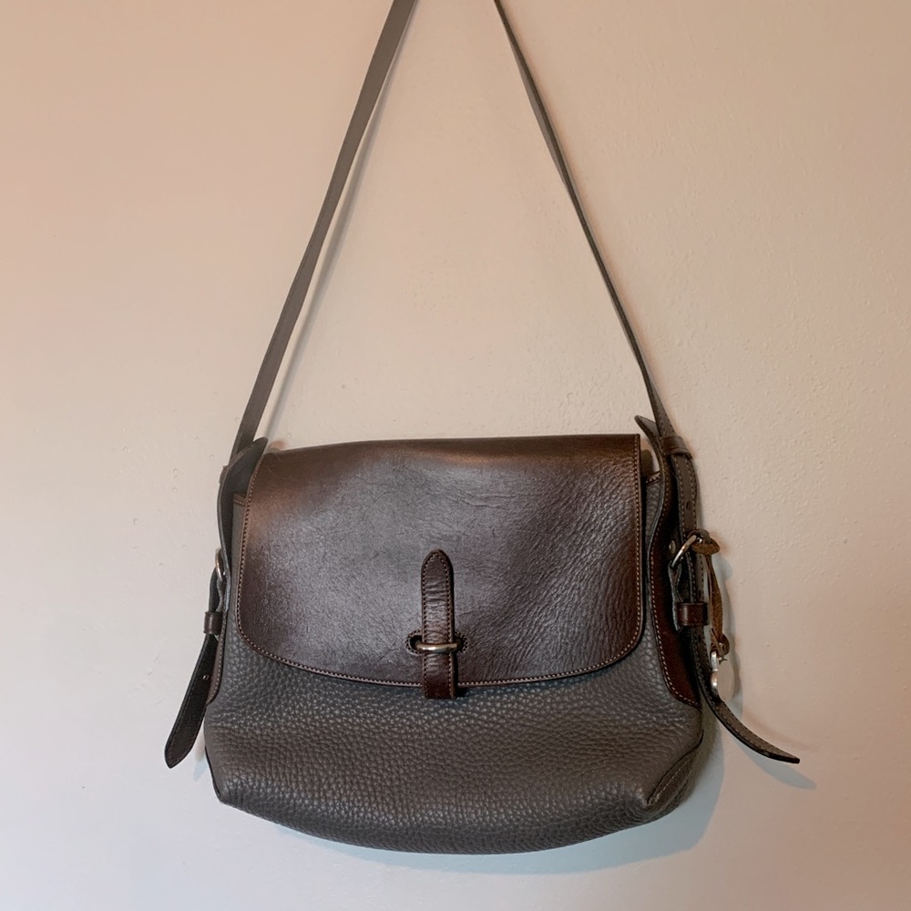 Dooney and Burke- vintage two tone bag